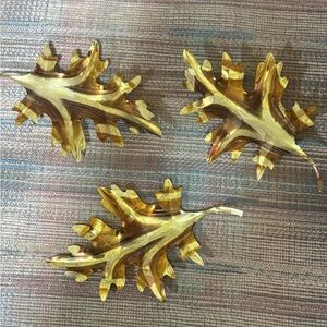 Gold Leaf Shaped Decoration MCM